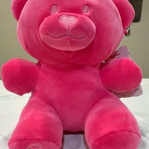 Adorable Pink Plush Bear